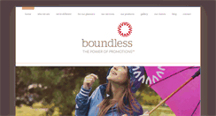 Desktop Screenshot of boundlesscollection.com