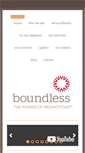 Mobile Screenshot of boundlesscollection.com